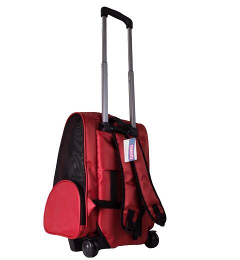 BACKPACK WITH WHEEL RED 32X28X46