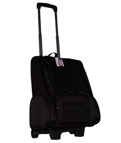 PETPRETTY BACKPACK WITH WHEEL BLACK 32X28X46