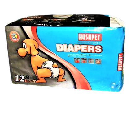 HUSHPET KÖPEK ALT TUVALET BEZİ S 12'Lİ 4-7KG