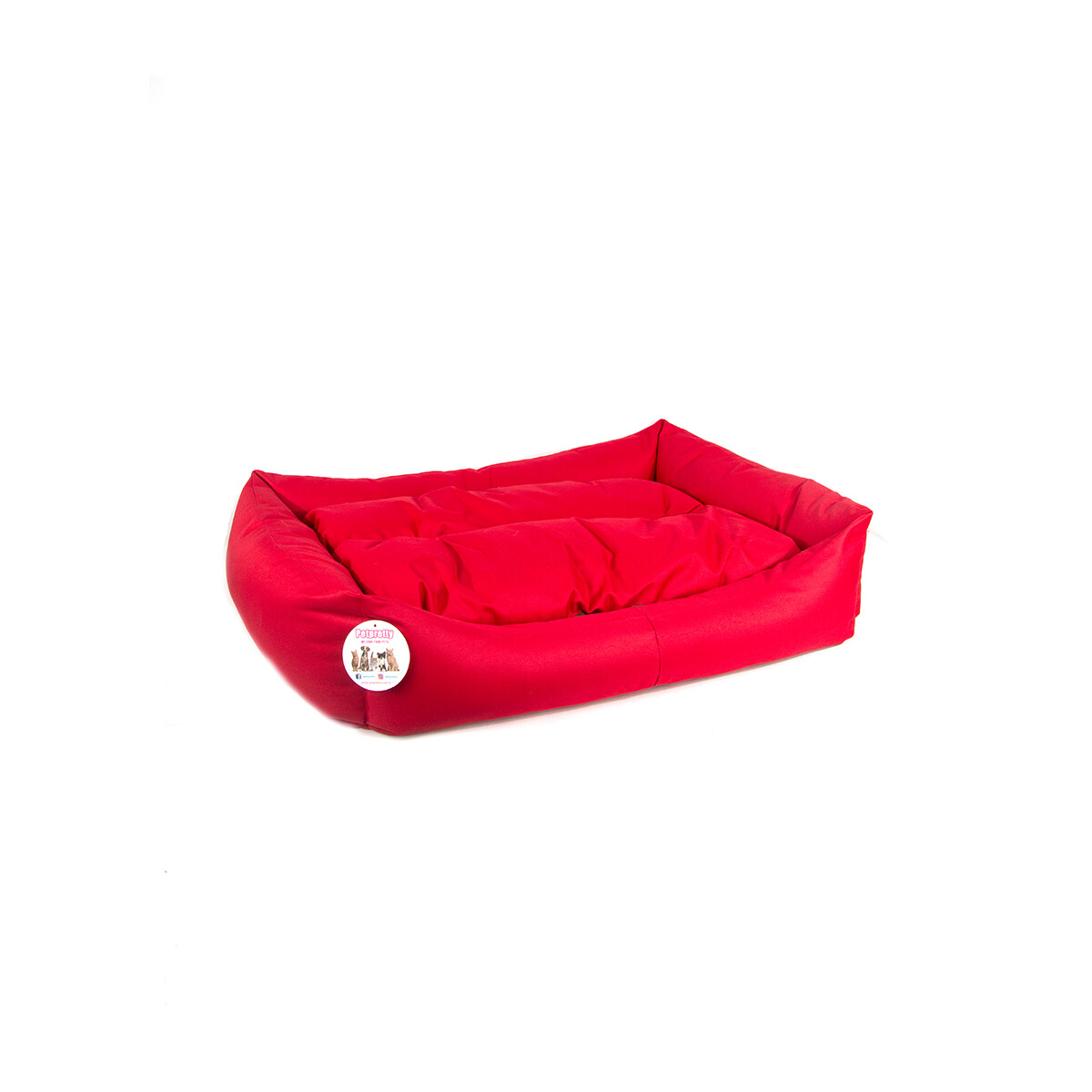 OUTDOOR BED NO 4 RED 65X85X22 - Thumbnail