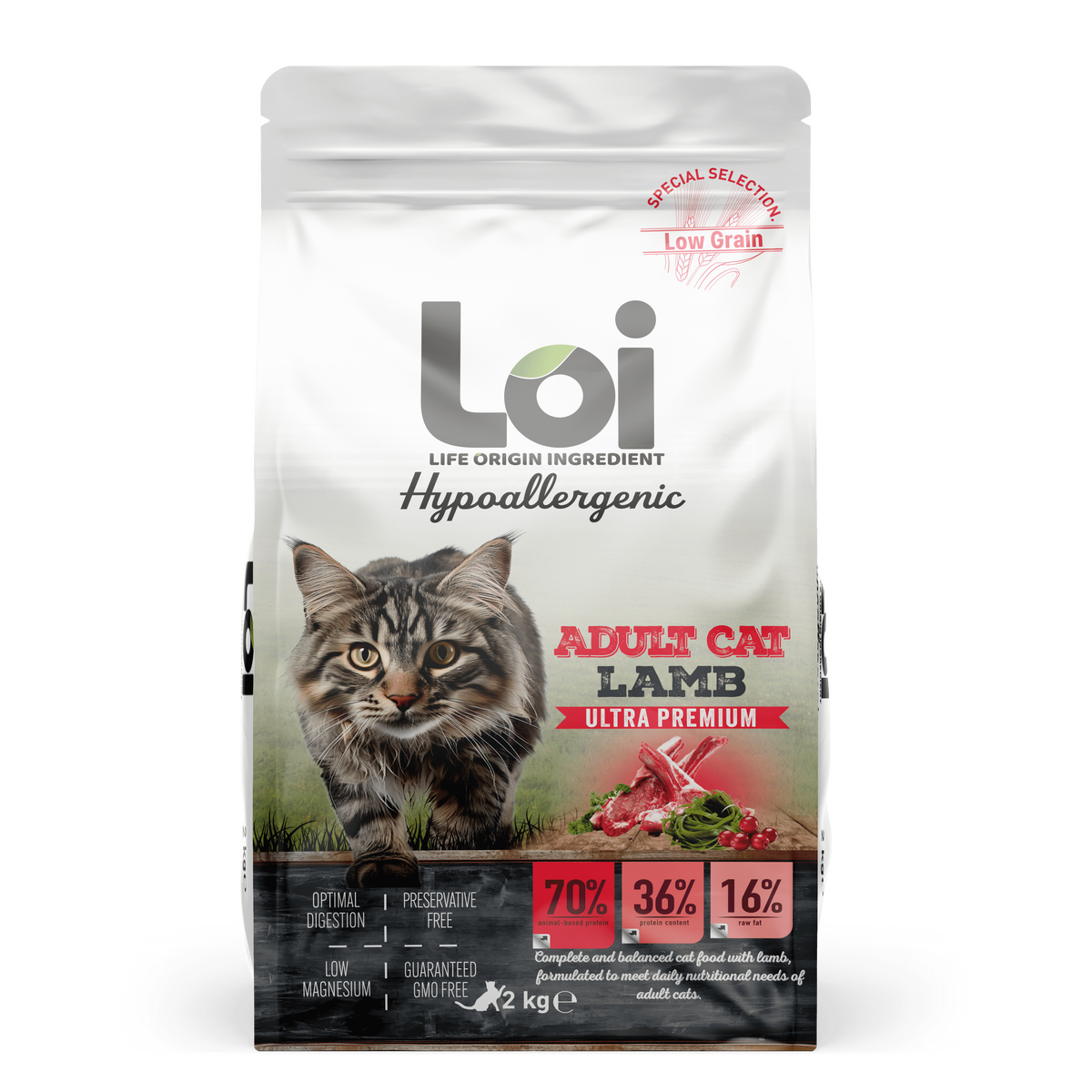 LOI KEDİ KUZULU 2 KG