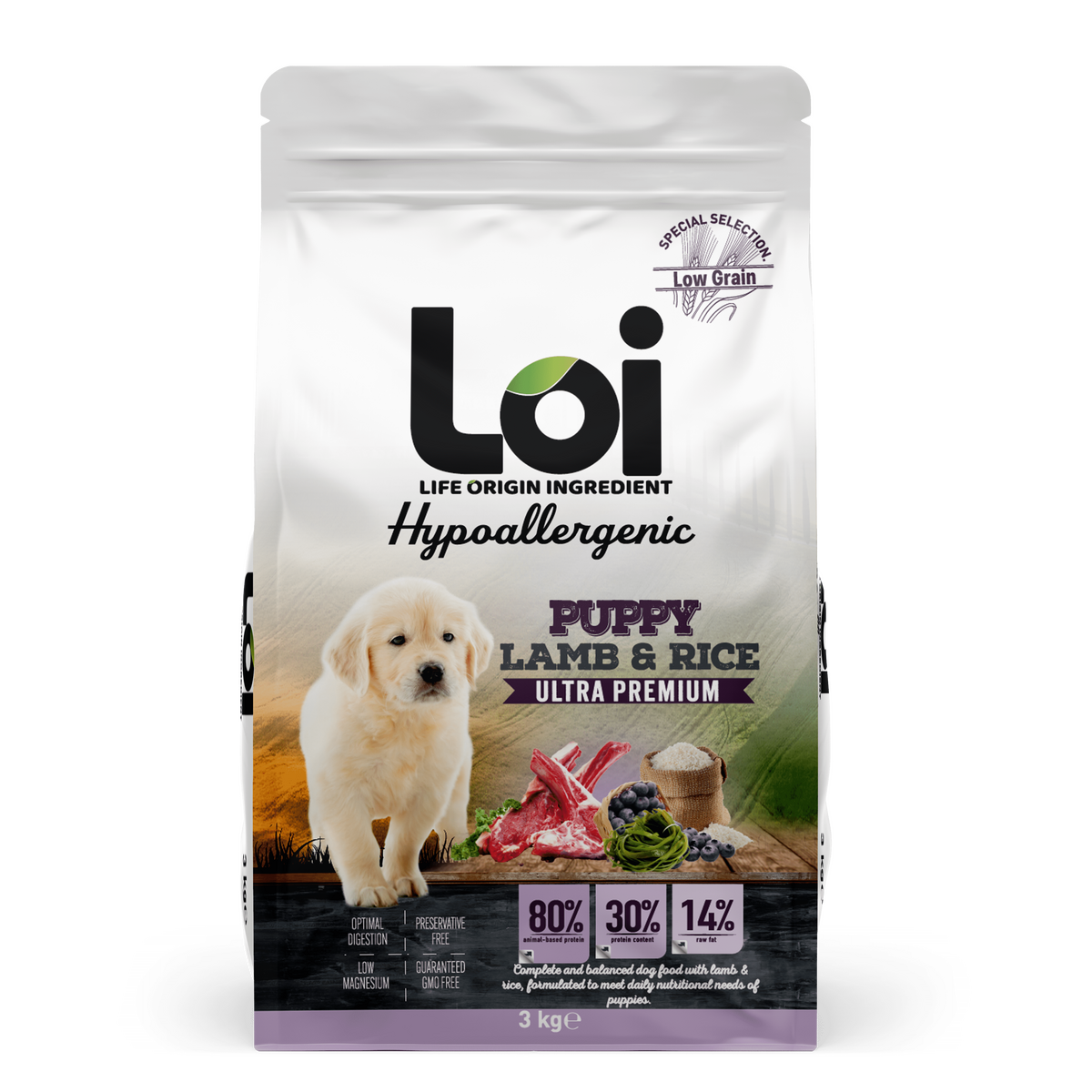 LOI PUPY KUZU ETLİ 3 KG