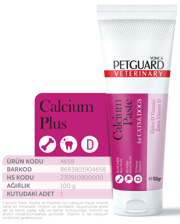 PETGUARD VETERINARY CALCIUM PLUS PASTE